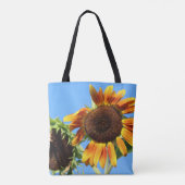 Sac fourre-tout tournesol (Dos)