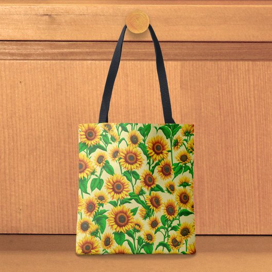 Sac fourre-tout tournesols