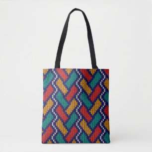 Sac fourre-tout tout imprimé, taille moyenne!