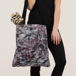 Sac fourre-tout tout-sur-impression Motif en pierr