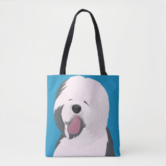 Sac fourre-tout tout-sur-impression personnalisé V