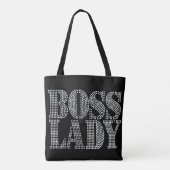 Sac fourre-tout Tout-Sur-Imprimé Lady Boss (Dos)