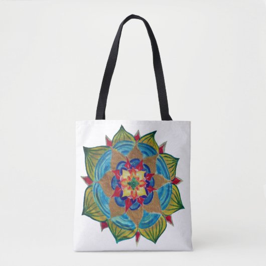 Sac fourre-tout Tout-Sur-Imprimé Mandala Mind (Devant)