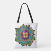 Sac fourre-tout Tout-Sur-Imprimé Mandala Mind (Dos)