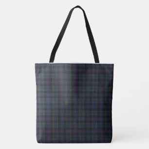 Sac fourre-tout Tout-Sur-Imprimé Tartan, Grand
