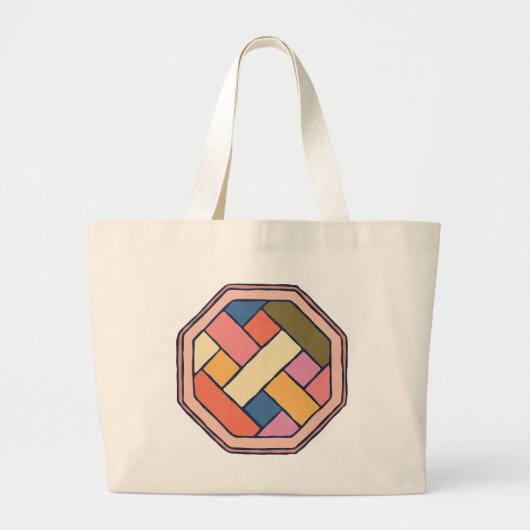 Sac fourre-tout traditionnel des arts Motifs corée (Devant)