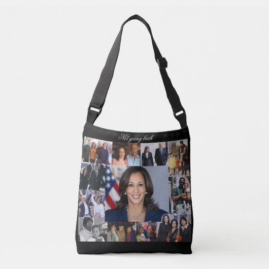 Sac fourre-tout transversal Kamala Harris (Devant)