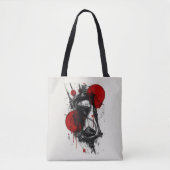 Sac fourre-tout Trash Polka Sketch (Devant)