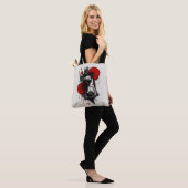 Sac fourre-tout Trash Polka Sketch (Sur le modèle)