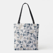 sac fourre-tout triangles moderne (Dos)