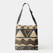 Sac fourre-tout Tribal Africain - Cadeau de la Fêt (Dos)
