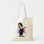 Sac fourre-tout tribal de filles Sumi Naga (Dos)