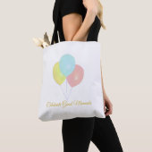 Sac fourre-tout trois ballons de mode (De près)