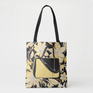 Sac fourre-tout Trompe L'oeil Floral –