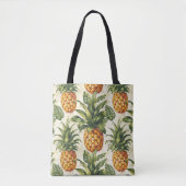 Sac fourre-tout tropical à l'ananas (Devant)