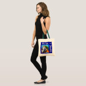 Sac fourre-tout tropical Macaw coloré (Devant (modèle))