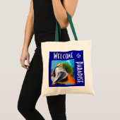 Sac fourre-tout tropical Macaw coloré (Devant (produit))