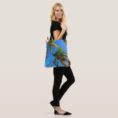Sac fourre-tout Tropical Palm Tree - Vibes côtière (Sur le modèle)