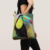 Sac fourre-tout tropical Toco Toucan (De près)