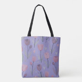 Sac fourre-tout Tulipe Violette (Dos)