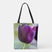 Sac fourre-tout Tulipe Violette (Dos)