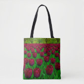 Sac fourre-tout Tulipes Marron (Devant)