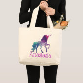 Sac fourre-tout Unicorne personnalisé (Devant (produit))