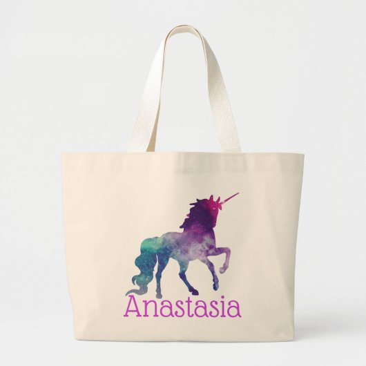 Sac fourre-tout Unicorne personnalisé (Devant)