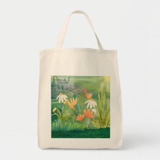 Sac fourre-tout unique de conception aquarelle