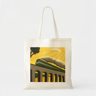 Sac fourre-tout unique du train Art déco
