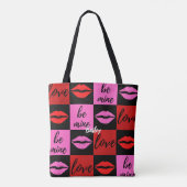 Sac fourre-tout Valentine tout-sur-impression (Dos)