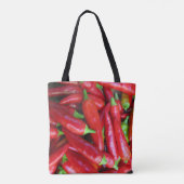 Sac fourre-tout végétal de chili chaud (Dos)