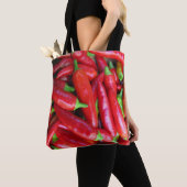 Sac fourre-tout végétal de chili chaud (De près)