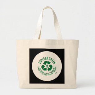 Sac fourre-tout vert à Soylent