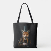 Sac fourre-tout victorien à impression de Fox (Dos)