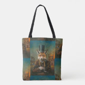 Sac fourre-tout victorien à impression de Fox de (Dos)
