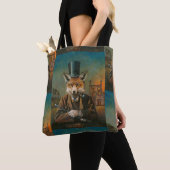 Sac fourre-tout victorien à impression de Fox de (De près)