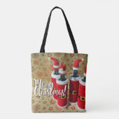 Sac fourre-tout vin de Joyeux Noël ! (Dos)