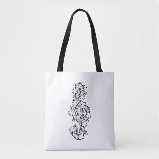 Sac fourre-tout Vine Clef (Devant)