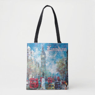Sac fourre-tout vintage Big Ben à style de Londre