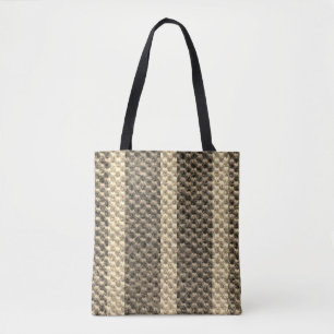 sac fourre-tout "Vintage Brown et Tan Large Weight