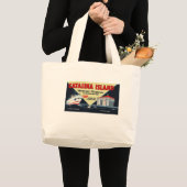 Sac fourre-tout vintage de Catalina Island (Devant (produit))