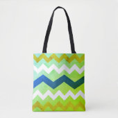 Sac fourre-tout Vintage de Zigzag (Devant)