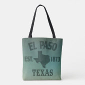 Sac fourre-tout Vintage El Paso Texas (Dos)