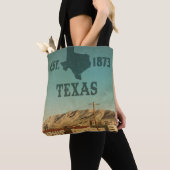 Sac fourre-tout Vintage El Paso Texas (De près)