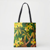 Sac fourre-tout Vintage Frangipani (Devant)