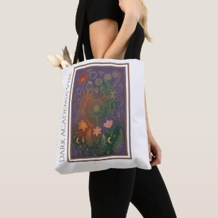 Sac fourre-tout Vintage Gold Botanical Fern Dark A