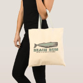 Sac fourre-tout vintage Whale Beach Bum (Devant (produit))