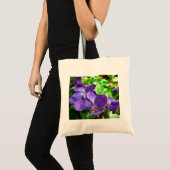 Sac fourre-tout violet à budget (Devant (produit))