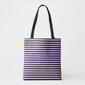 Sac fourre-tout violet profond – Contraste chic (Devant)